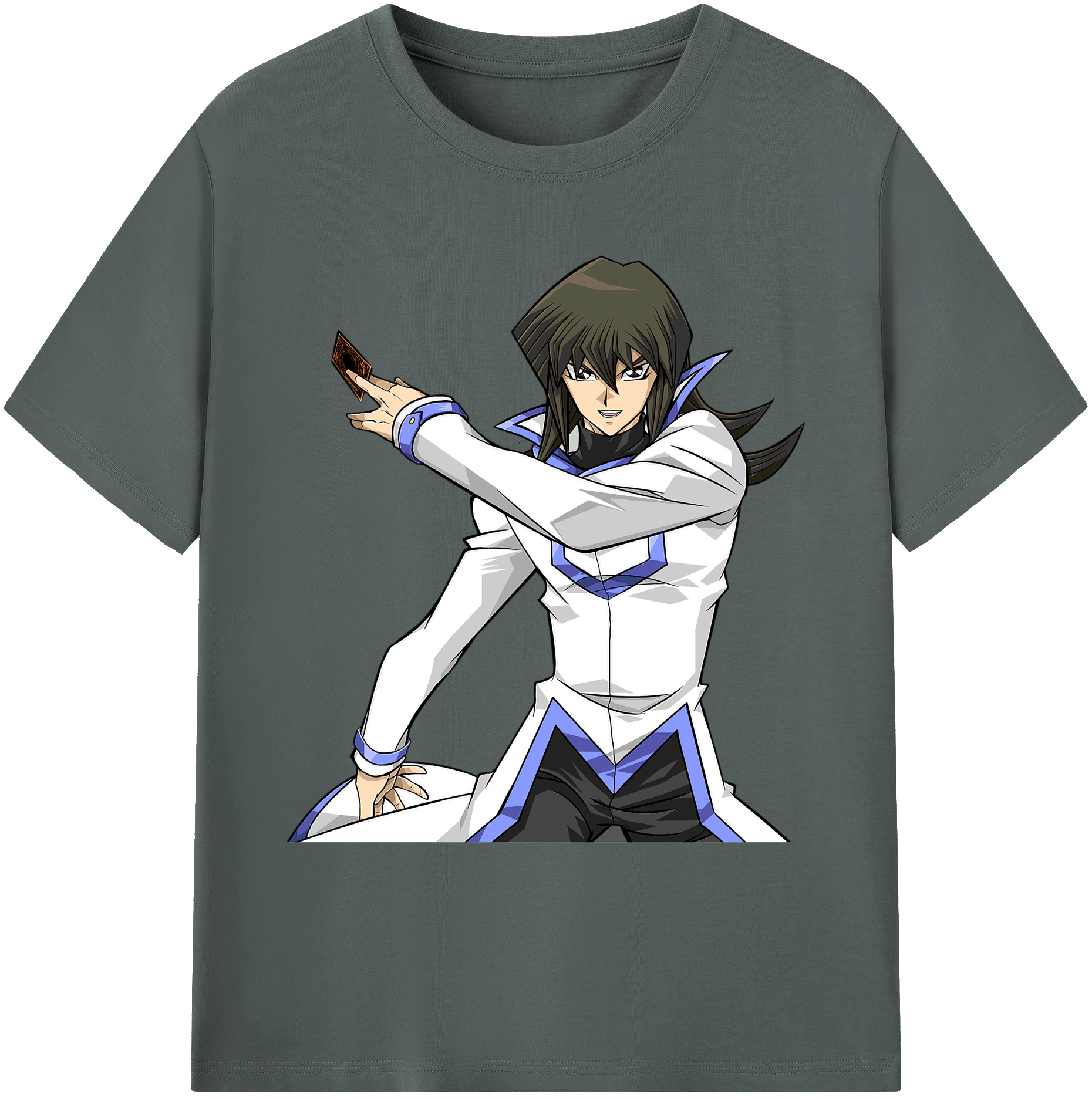 （画像用） 遊☆戯☆王 Yu-Gi-Oh! 綿100％ メンズ半袖Tシャツ｜肌触りやわらか＆通気性